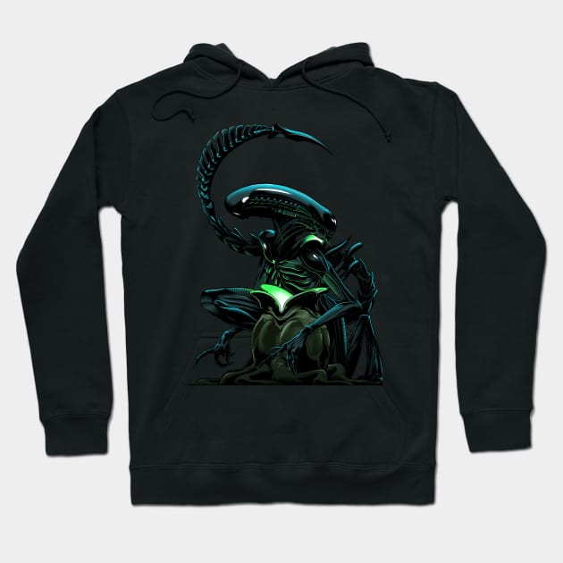 Alien Hoodie by theninjabot